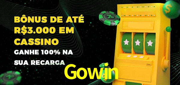 Gowin melhor bônus de depósito